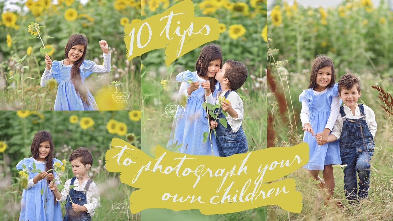 10 TIPS to PHOTOGRAPH (your own) CHILDREN outside –  BTS SUNFLOWER Photo Shoot