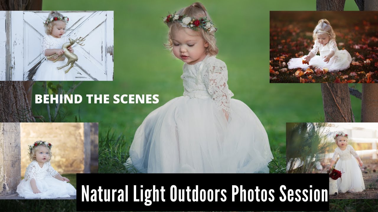 Child Natural light photography On location session