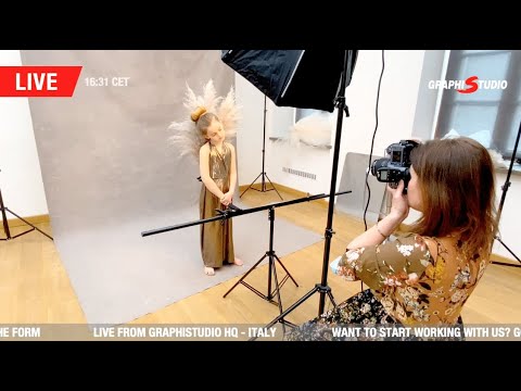 MasterClass tutorial on photography: Boutique Photography Children Painterly Portrait. Part 4