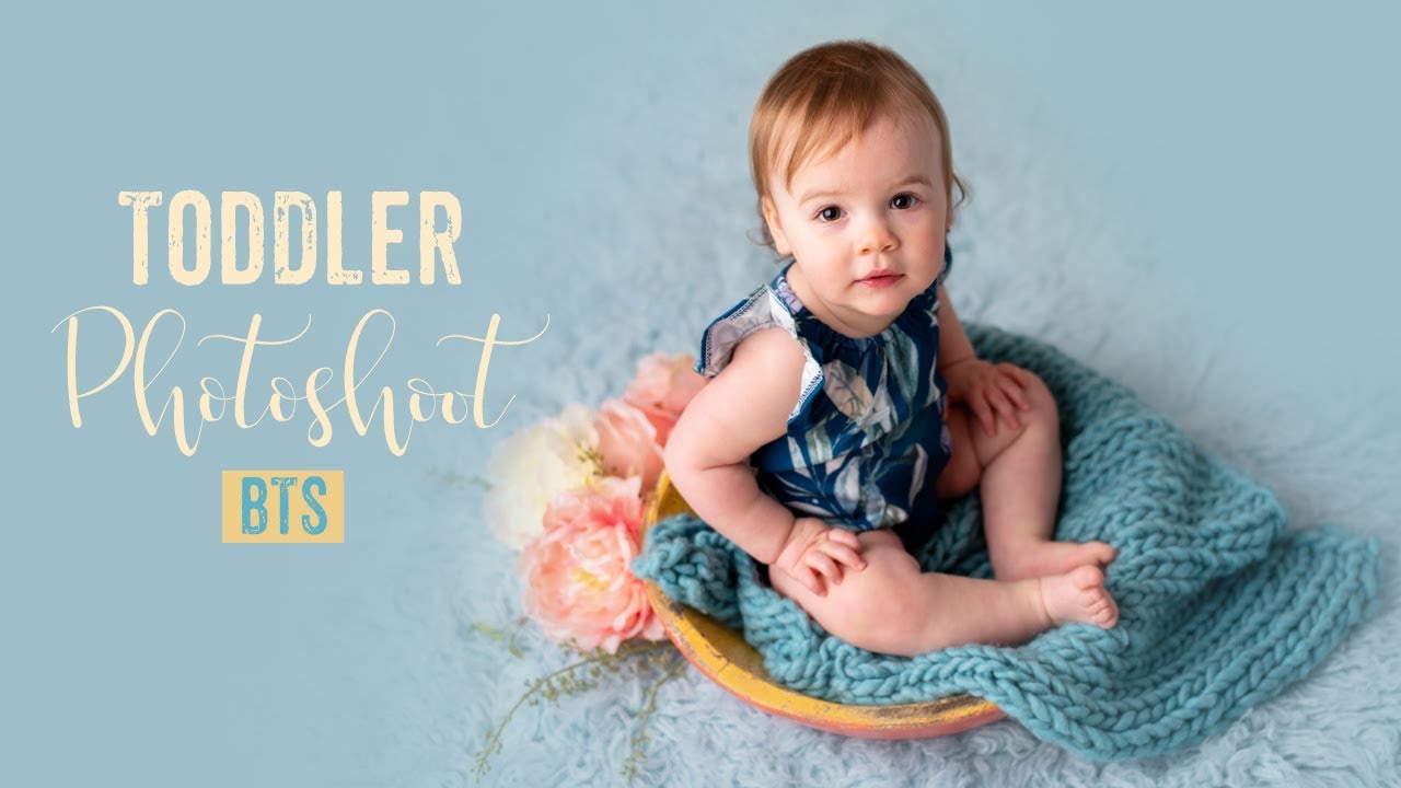Studio Toddler PHOTOSHOOT – Photographing children BEHIND THE SCENES