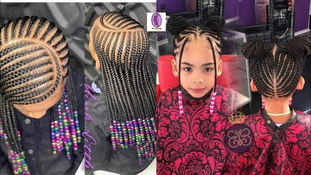 40+Pictures for Braided hairstyles for little girls /braids for kids