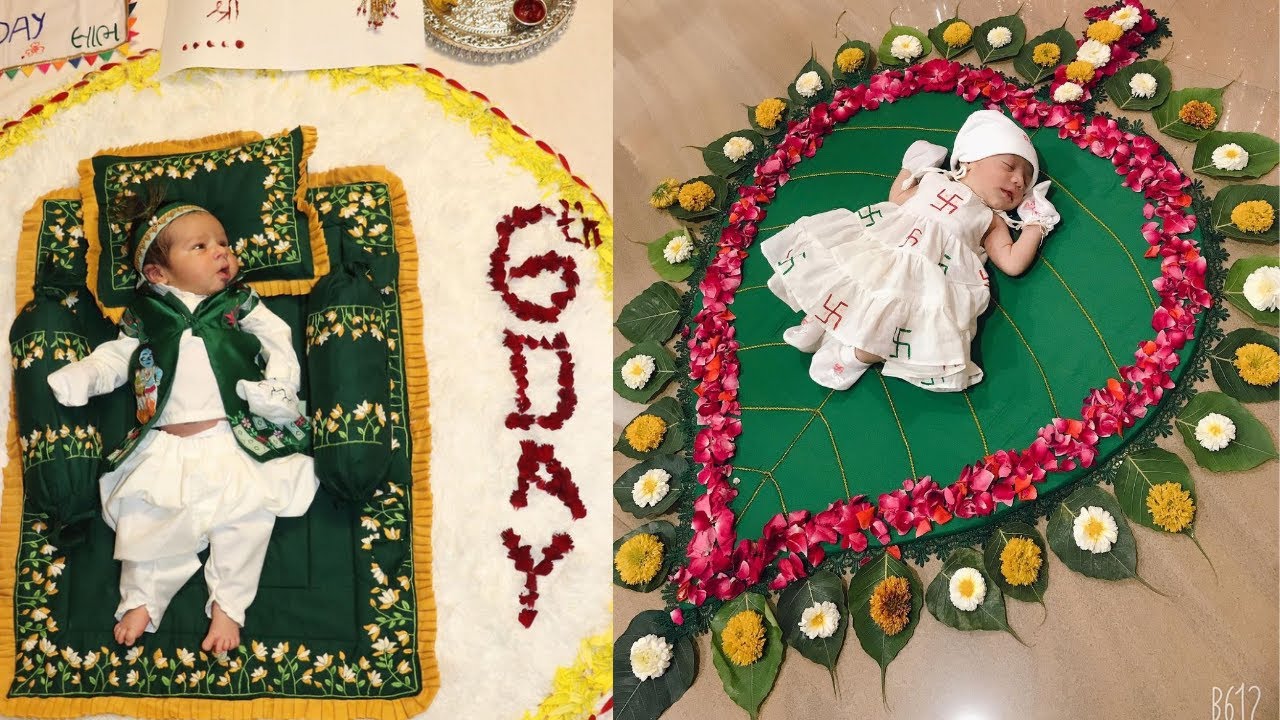 6th Day Baby photoshoot Ideas | 6th Day Celebration | Chhathi Celebration Photos | kenvi creation