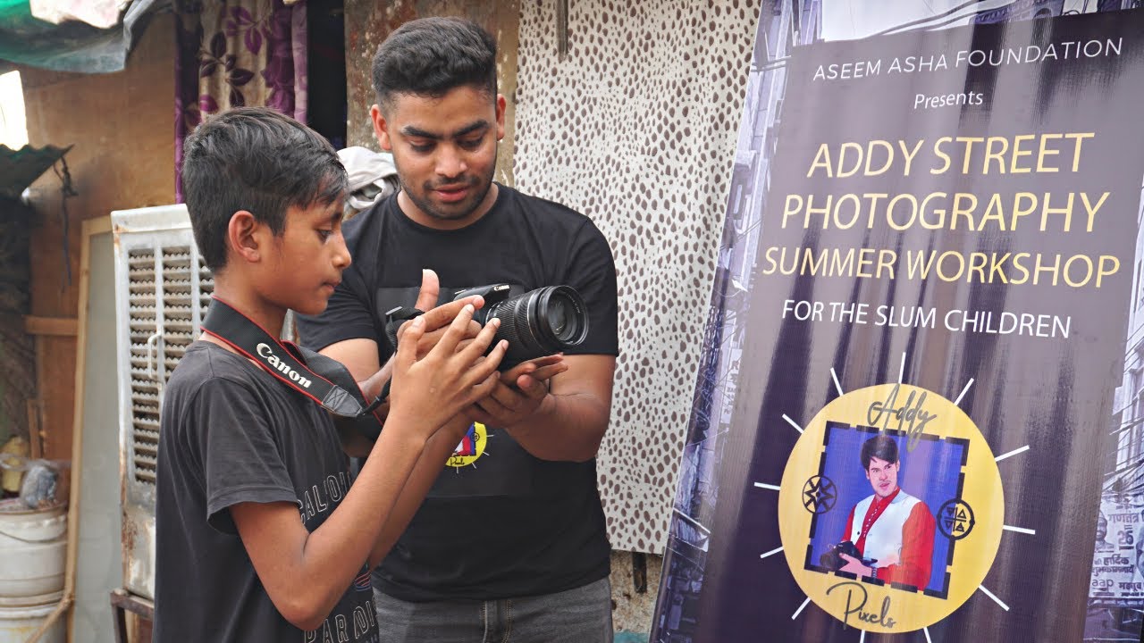 Addy Street Photography Summer Workshop 2022 For The Slum Children | Aseem Asha Foundation | #Media