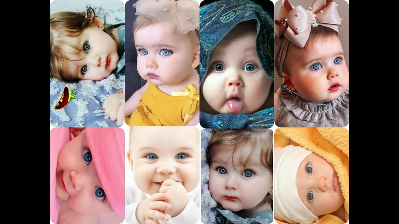 Cute baby wallpaper/beautiful blue eyes baby/cute baby pictures