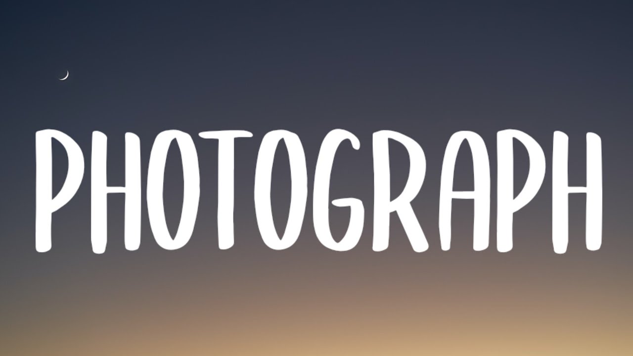 Ed Sheeran – Photograph (Lyrics)
