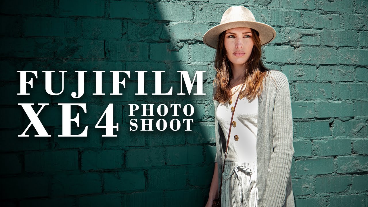 Fujifilm X-E4 Relaxing POV Portrait Photoshoot