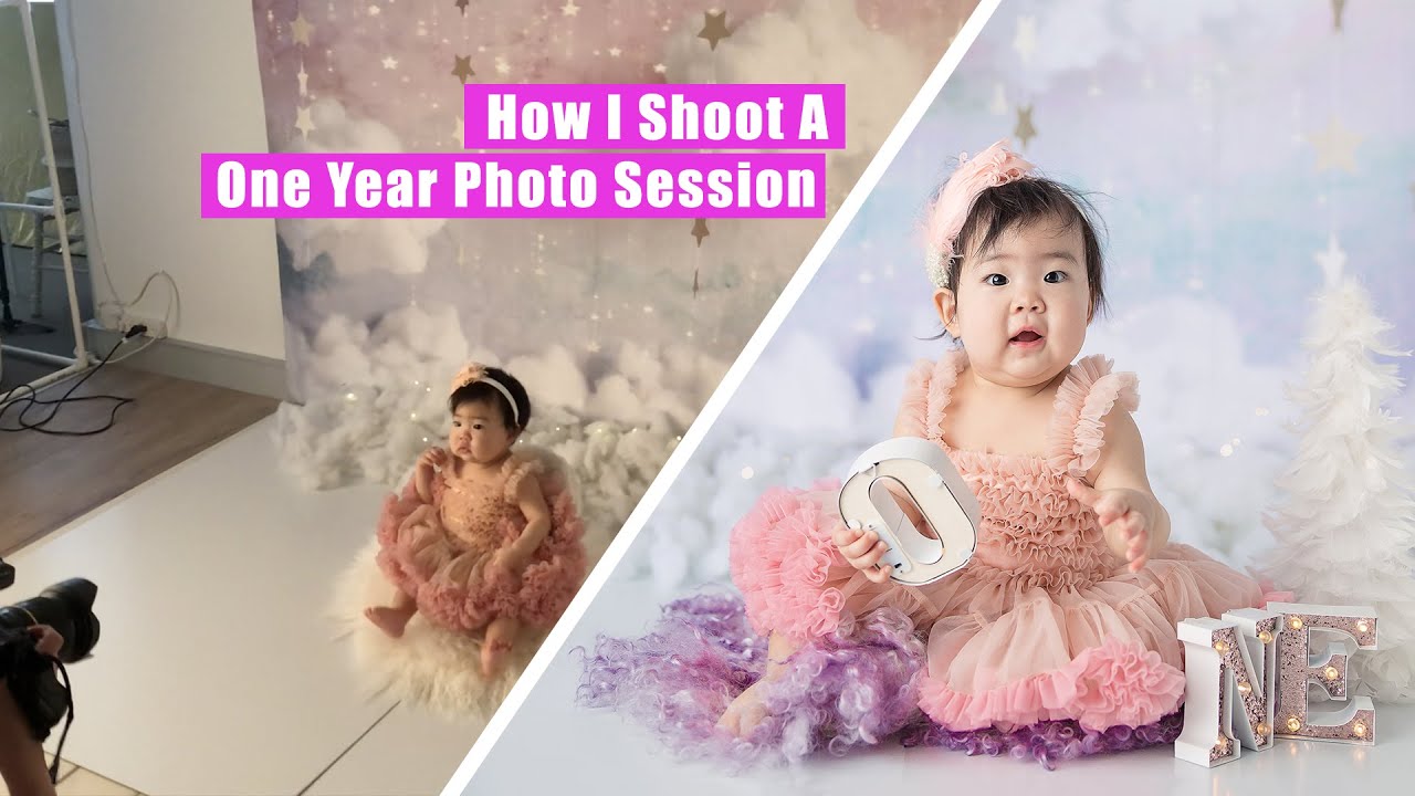 How to Shoot A One-Year Photo Session (Baby Milestone Session)