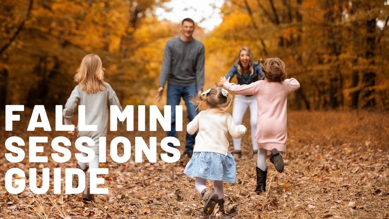 How to do fall mini sessions – 20 min seasonal photo shoots