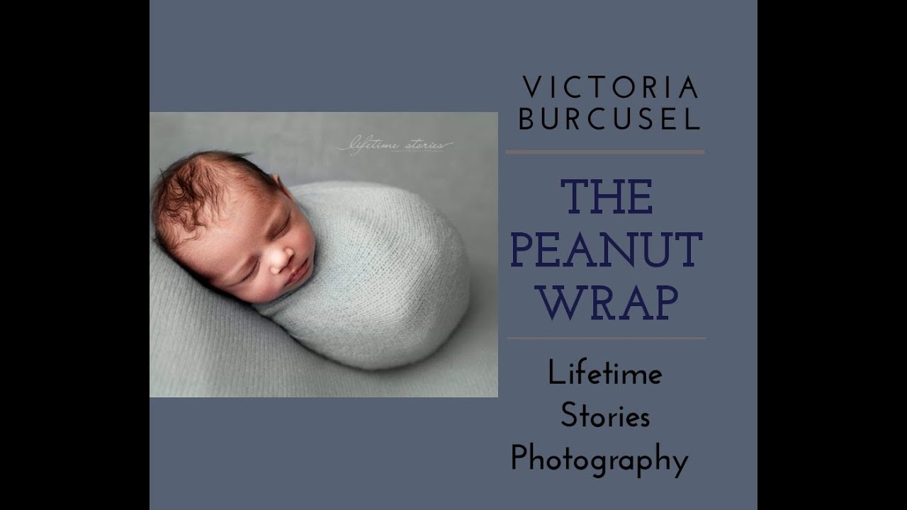 How to wrap a newborn baby for photography sessions
