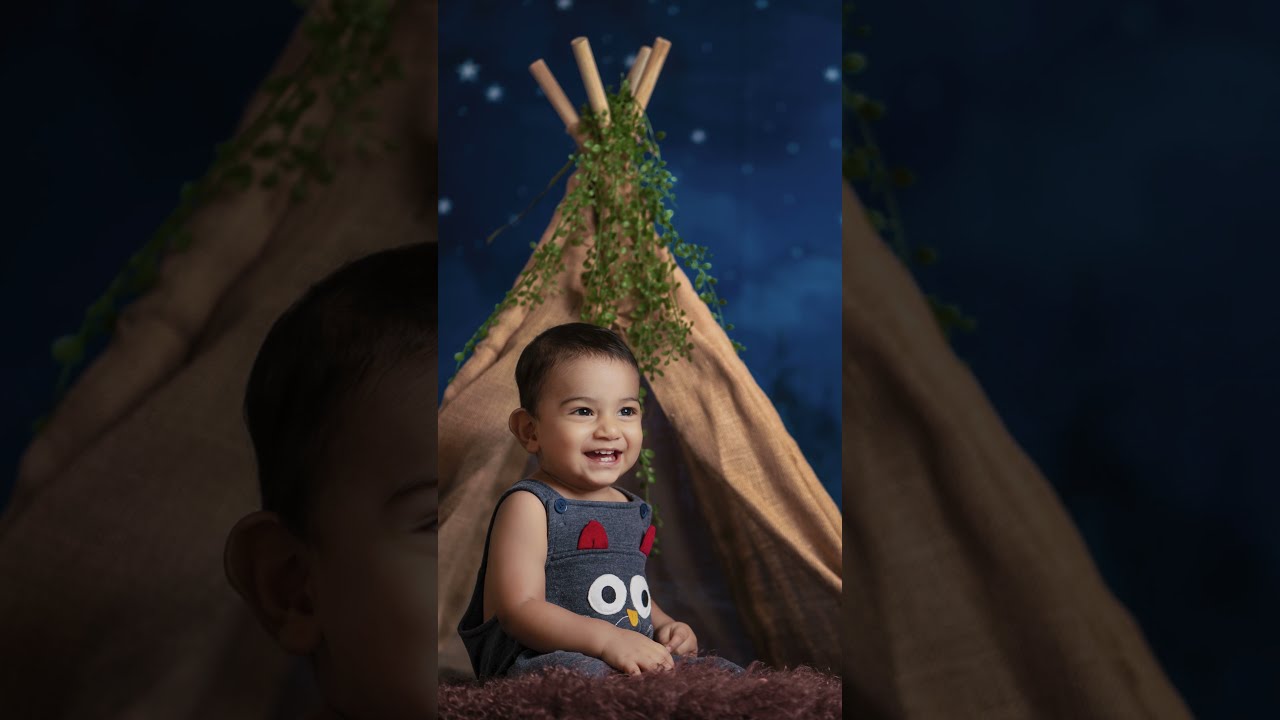 Madras Prop Store Shorts | Baby Photography Styling Tutorial #28 | #sitterphotography | #indoorphoto