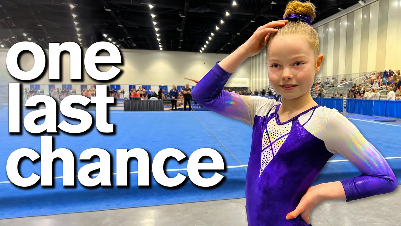 My Daughter's EMOTIONAL GYMNASTICS COMPETITION ❤️
