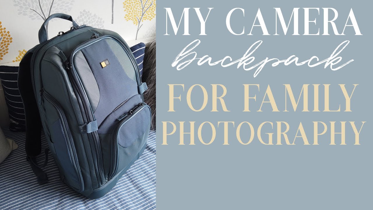 My camera backpack rucksack for family photography