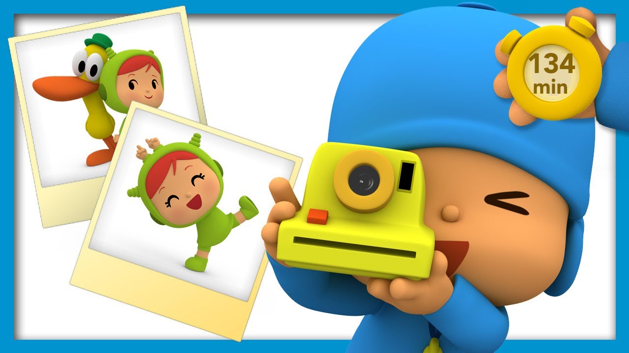 📸 POCOYO AND NINA – Funny photos [134 min] | ANIMATED CARTOON for Children | FULL episodes
