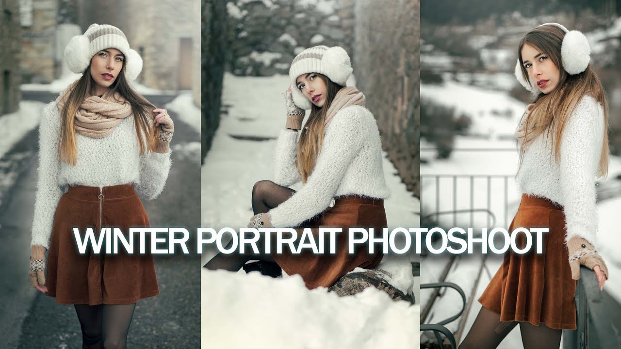 POV Winter Portrait Photoshoot Session with Natural Light. Sony a6500 + Sony 50mm 1.8 OSS