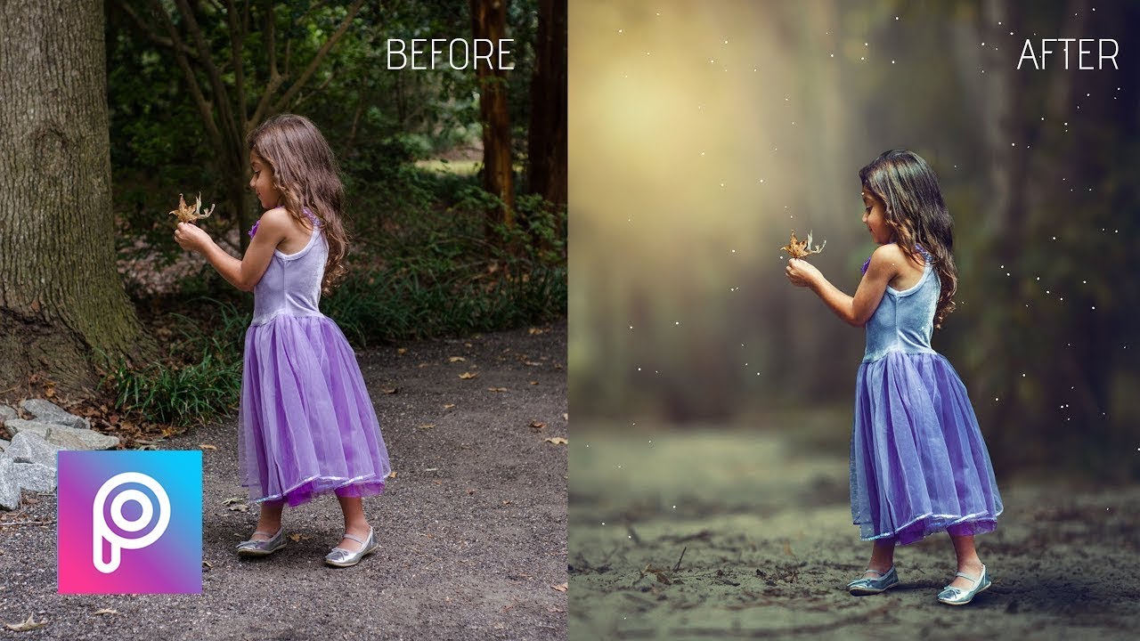 Picsart Tutorial HOW COULD I EDIT MY CHILD Photo with picsart change photo background