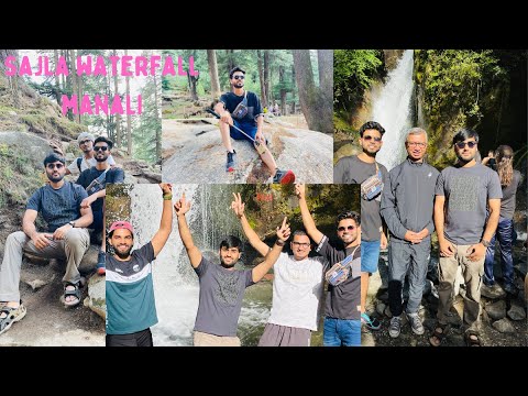Sajla water fall manali || manali tour || university tour