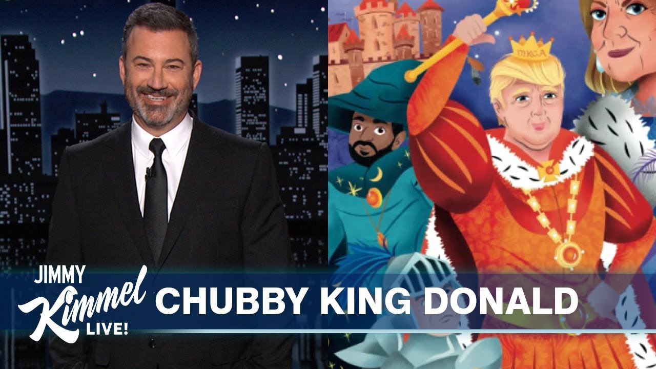 Trump Whines About “King Donald” Kids Book & Fox News Screams About Biden’s Appearance on Kimmel