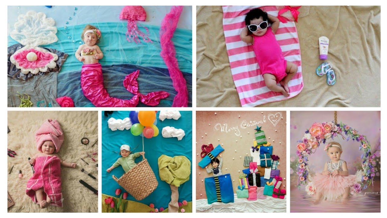 baby girl photoshoot ideas at home #photoshoot ideas at home for girls