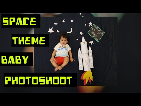 baby photography ideas| baby photoshoot at home | photoshoot on space theme | chandrayan