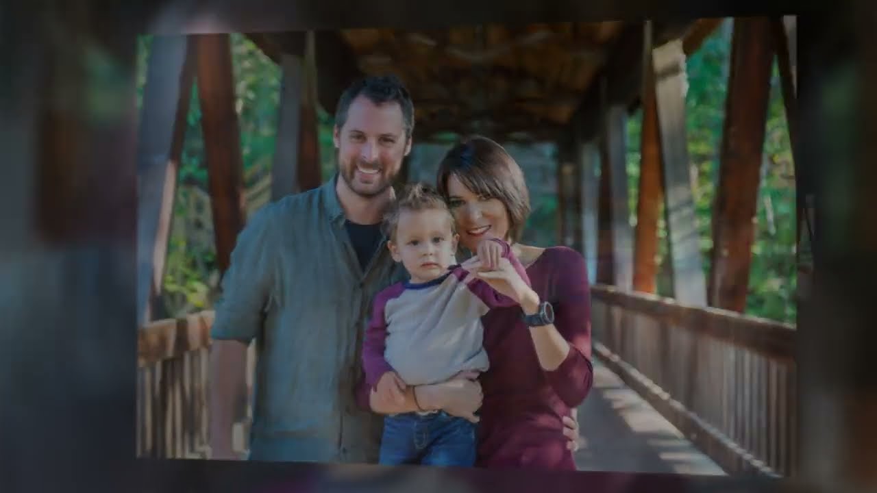 A Family Portrait Session at Vickery Creek Falls/ Old Mill Park