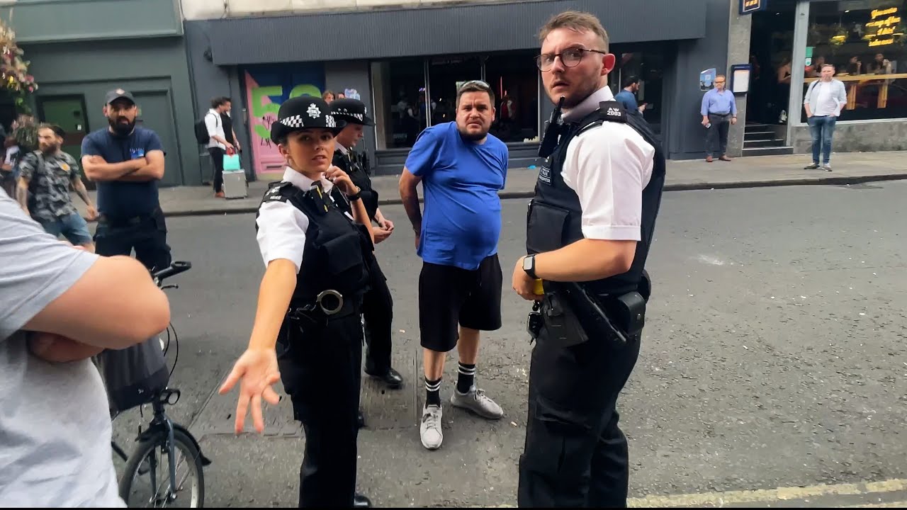Angry West End Cop Threatens Arrest for Filming in Street (4K)