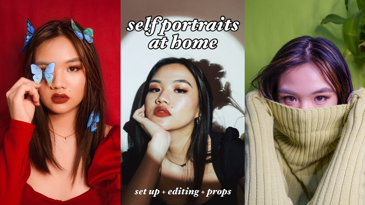 CREATIVE HOME PHOTOSHOOT IDEAS | Self Portraits | How I Take Instagram Photos | Philippines
