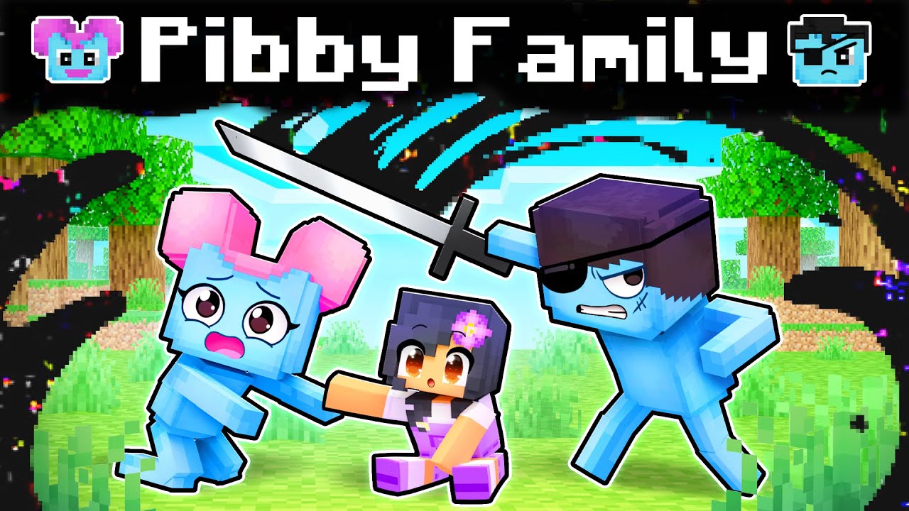 FOUND by the PIBBY Family In Minecraft!
