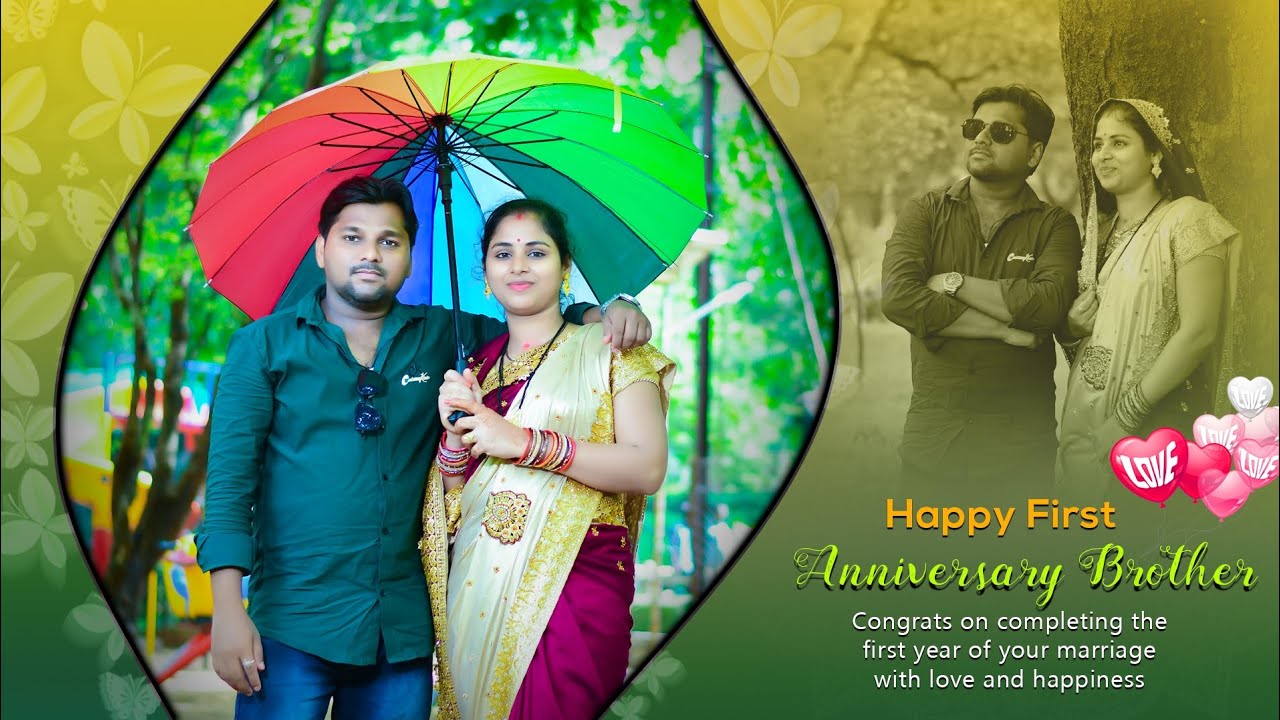 Happy 1st Anniversary || Dinu & Mami || Family Love Forever