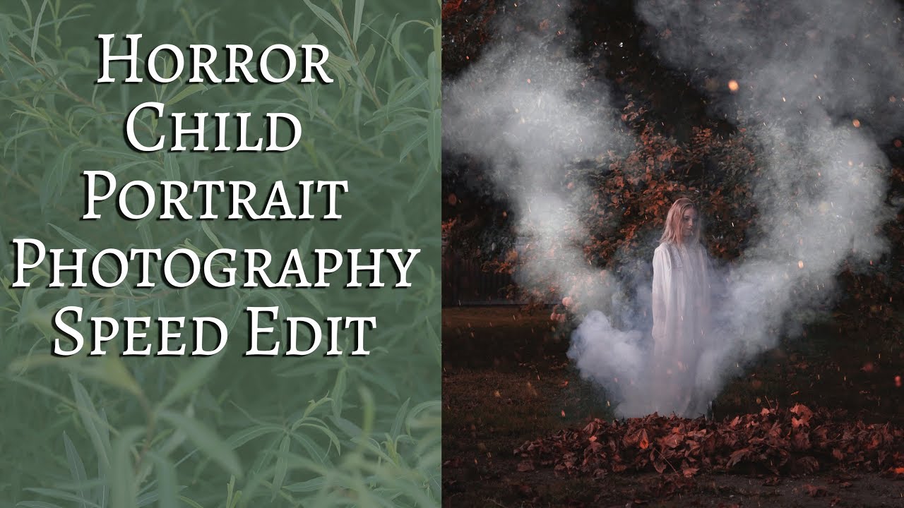 Horror Child Portrait Photography Speed Edit Wild Empress