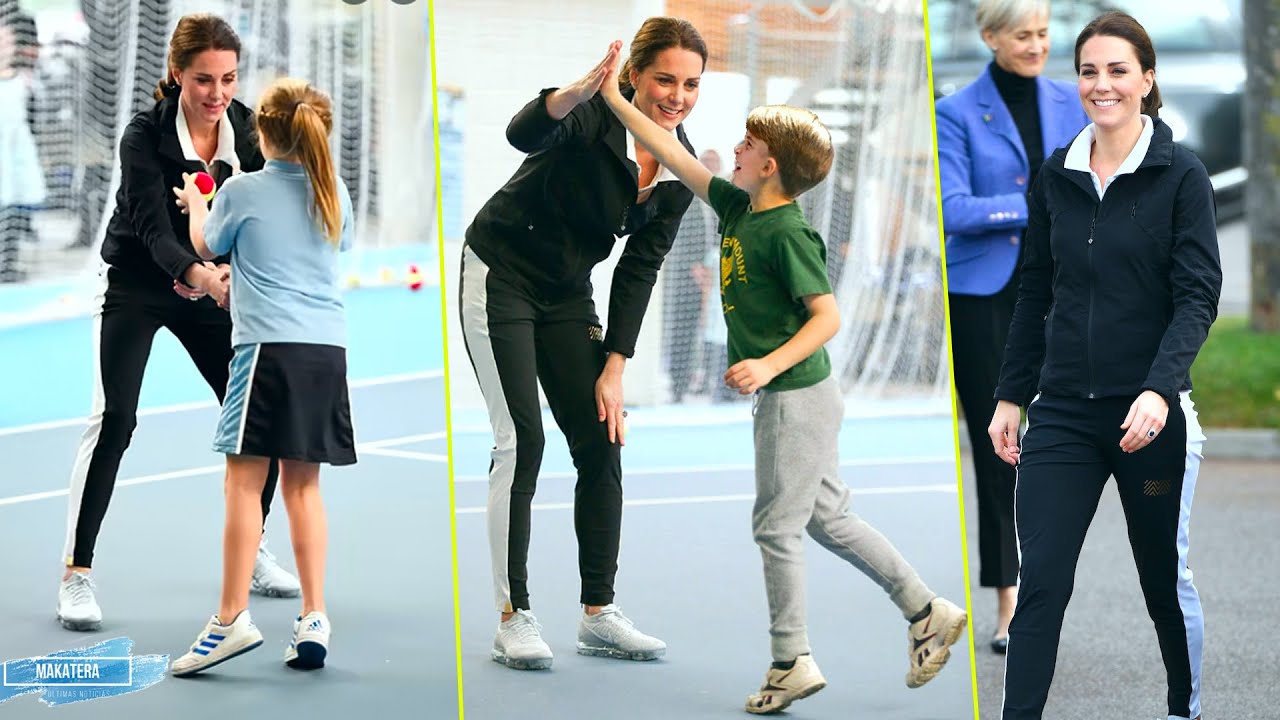 Kate & Three Children SPOTTED 'Play Tennis, Lunch And Tea' At Hurlingham Club In Fulham