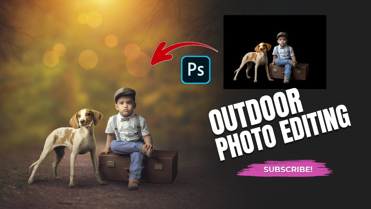 Outdoor Child Photo Editing: Photoshop cc Tutorial