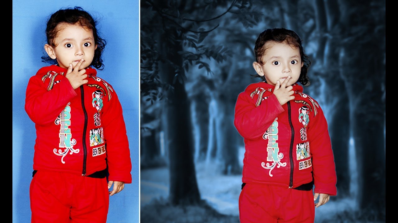 Photoshop Tutorial | Child Photo Editing