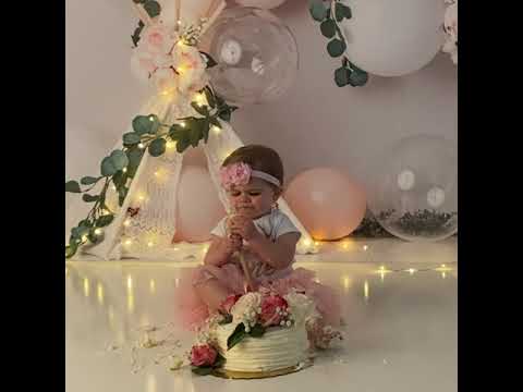 Piper's 1st Birthday Cake Smash Photo Shoot – Acworth, GA Child Photographer