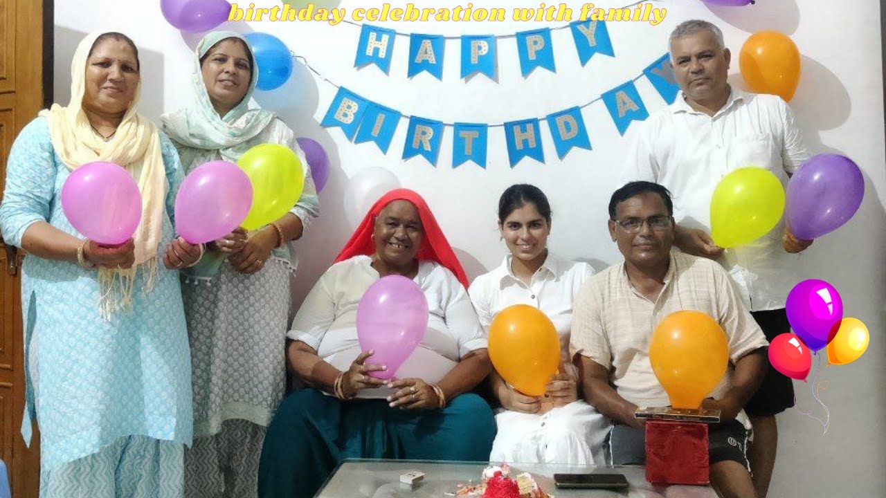 Pooja ka Birthday Celebration with Lovely Family || Enjoy a lot || Birthday Celebration