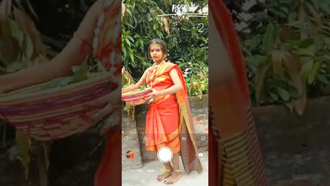 Portrait photoshoot ideas for girls in saree with different way