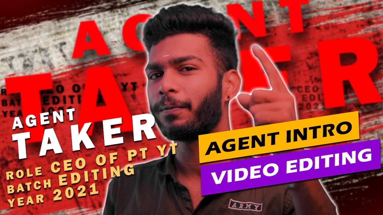 VIKRAM MOVIE Agent INTRO VIDEO  EDITING Mobile | Agent Teena intro editing | @Photography Tamizha