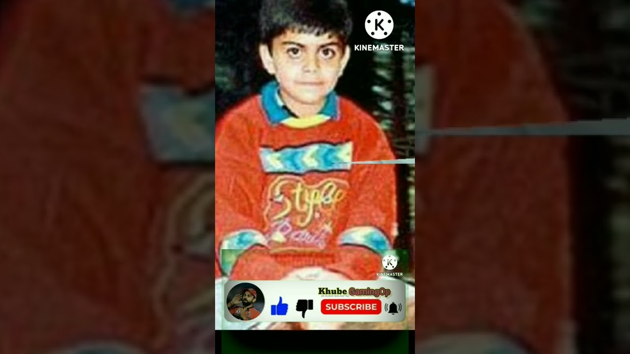 ✓✓Virat Kohli \bachpan video and photo IPL player#इंडिया_न्यूज_365 #subscribe 🥰#shorts#viral#video