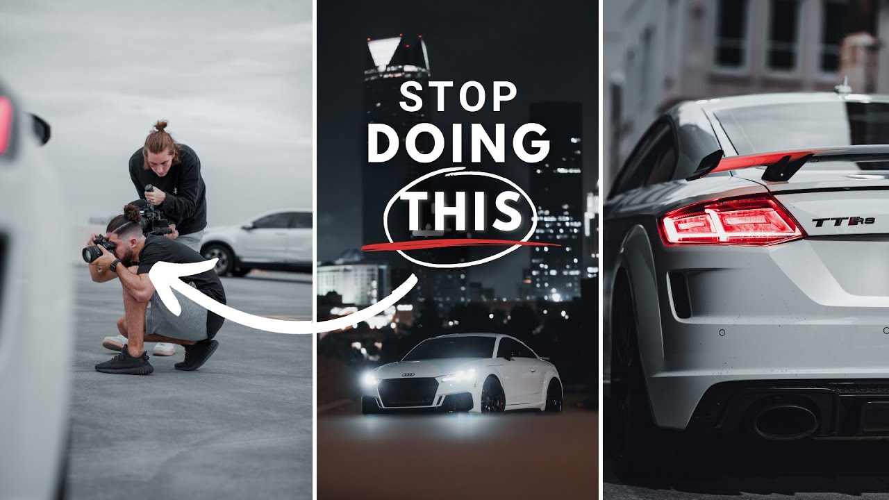 Car Photography Tips | 5 MORE MISTAKES AMATEURS MAKE