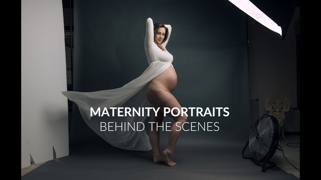 Maternity Photoshoot Behind The Scenes – Pregnancy Portrait Photography