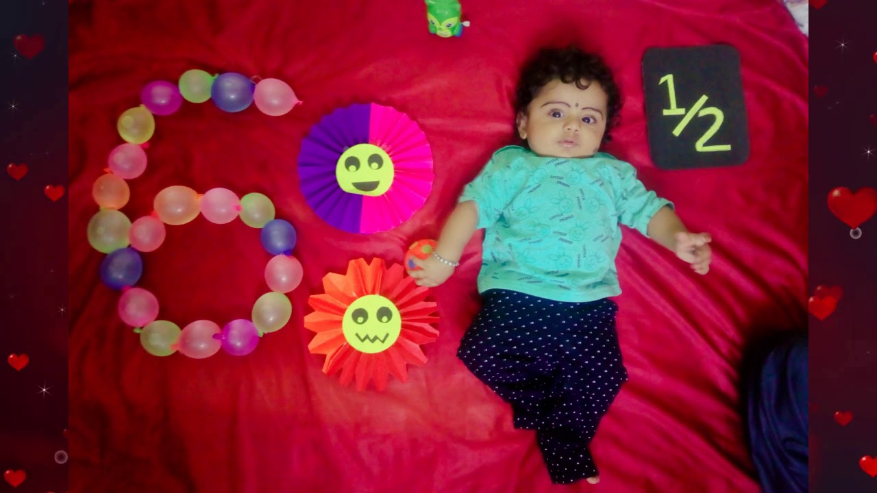 Monthly photography  of boy baby |1-12 months|