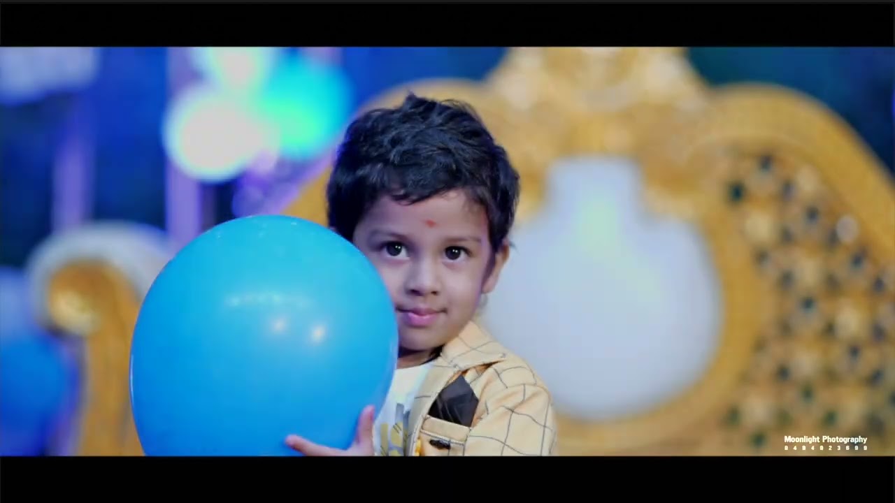 Nitalaaksh 2nd Birthday Cinematic Highlights| Moonlight Photography|