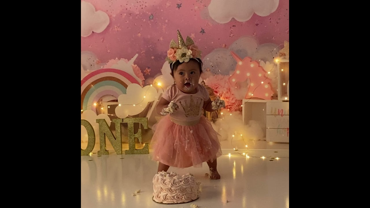 Noelia's Unicorn Cake Smash Photo Shoot – Atlanta, GA Child Photographer