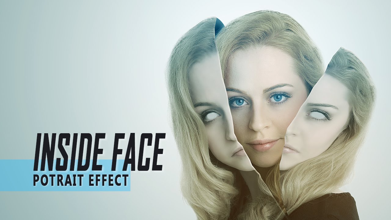 Photoshop Portrait Photo Effect Tutorial: Inside Face