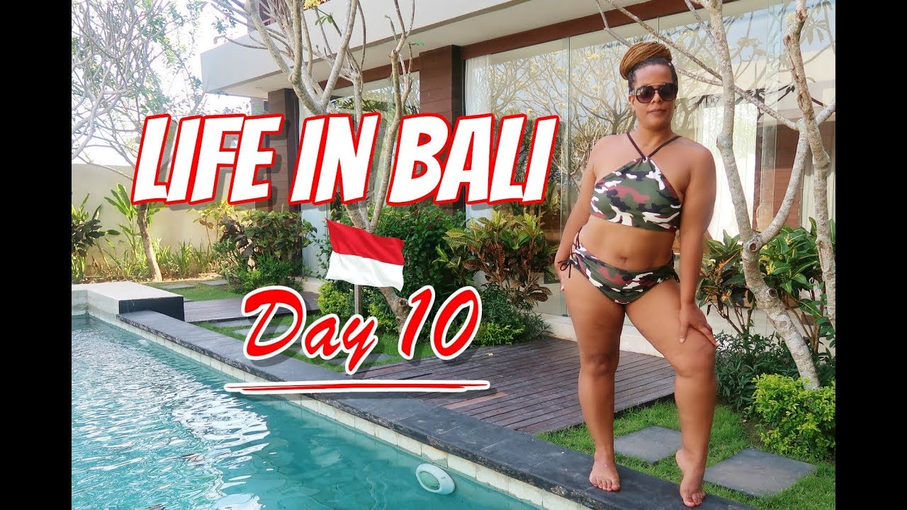 Poolside Photoshoot  In Bali and Fish Dinner