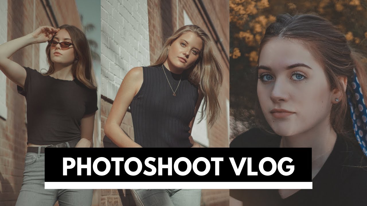 Portrait Photoshoot Behind The Scenes VLOG | Scottsdale Fashion Photoshoot