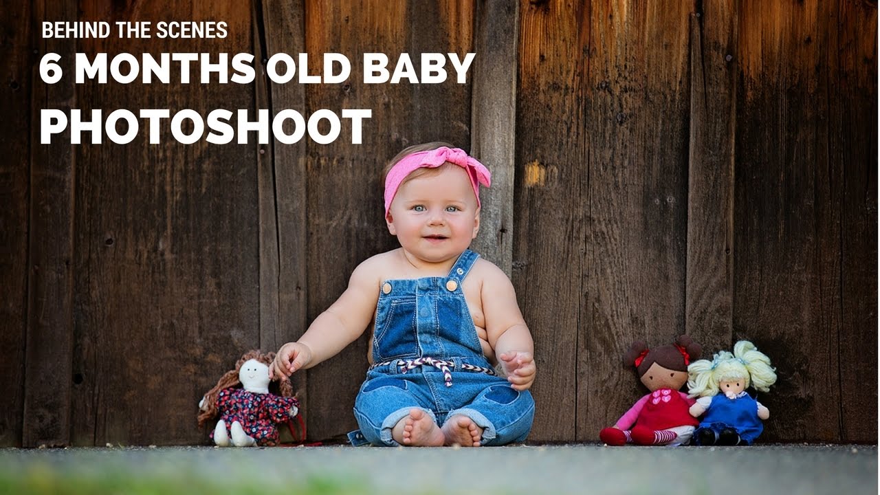 Six Months Old Baby Girl Photoshoot behind the scenes, kids photography