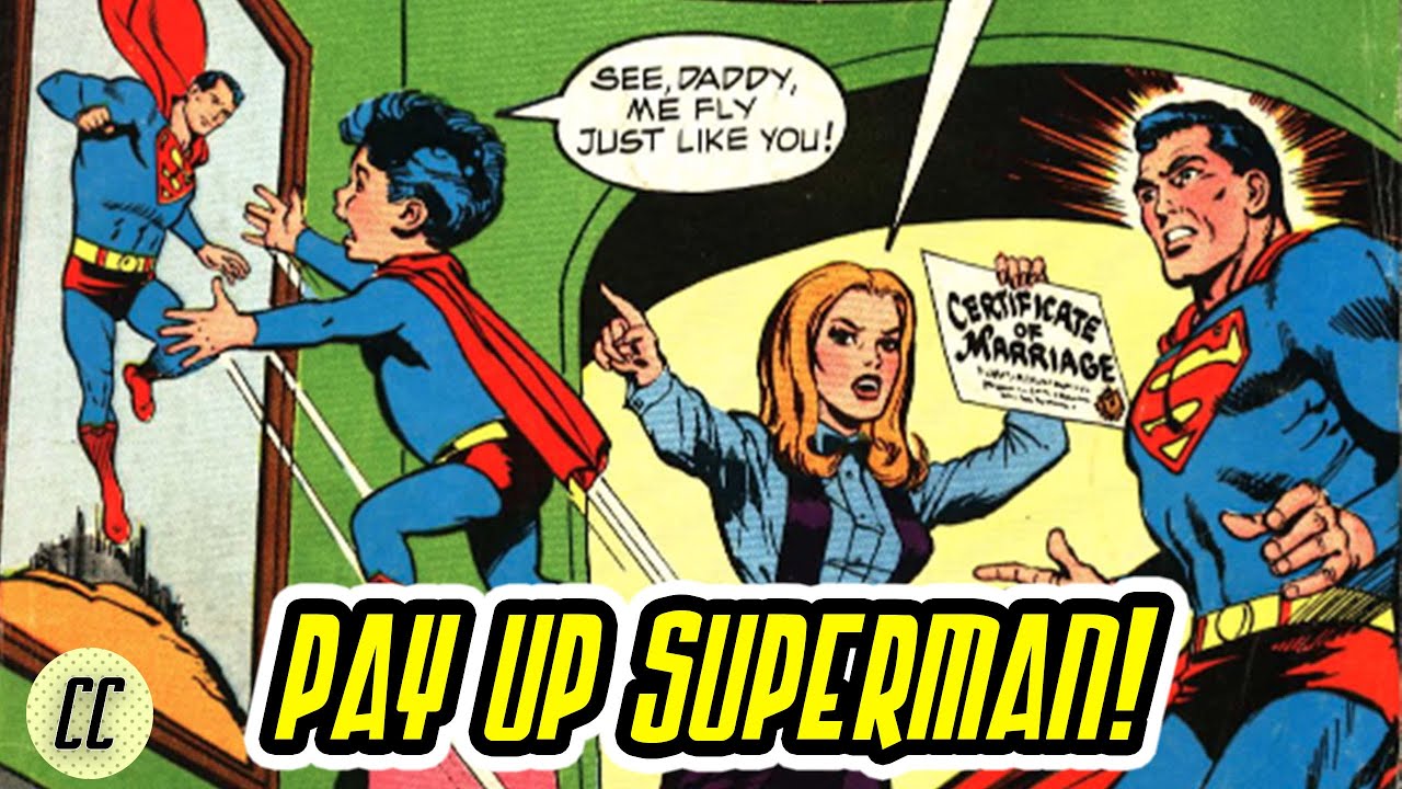 Superman Dodges Child Support!