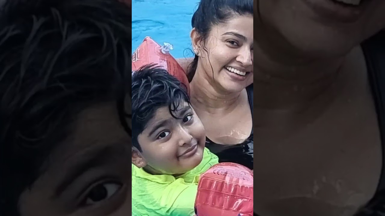 actress Sneha cutie photo with her children #shorts #trending #video
