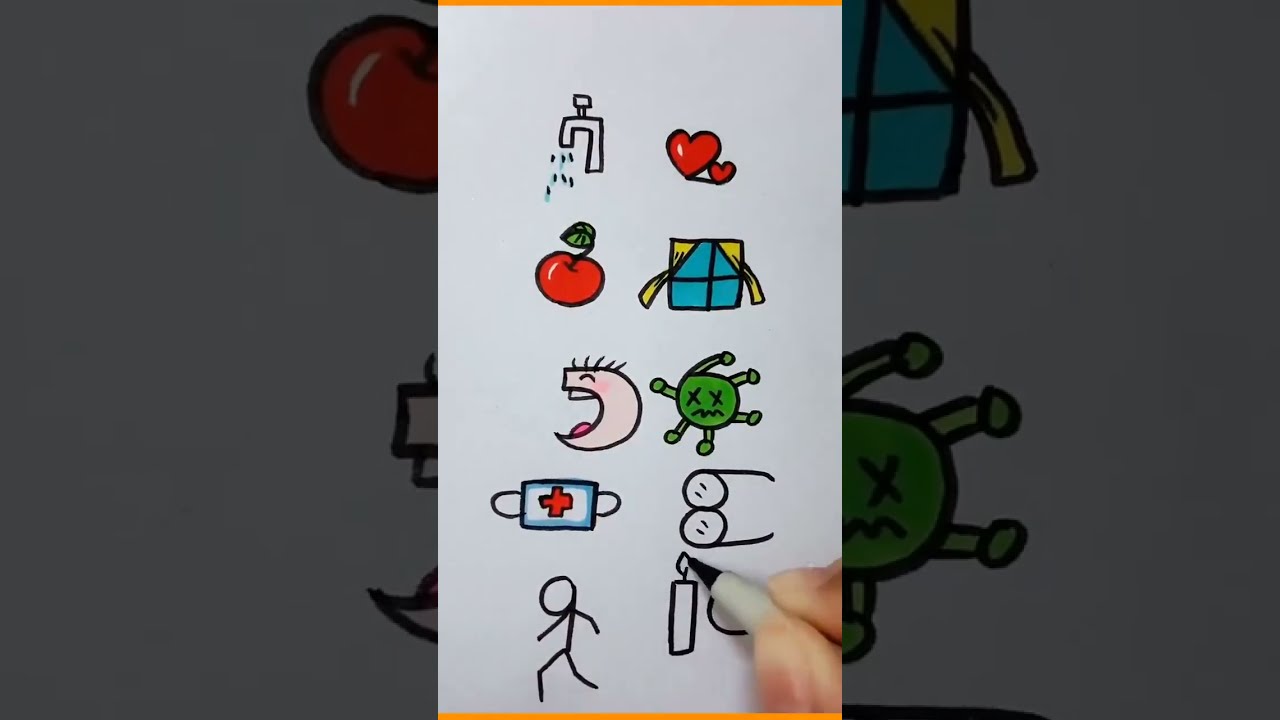 #short easy step by step Drwaing tricks for children 🔥🔥😍