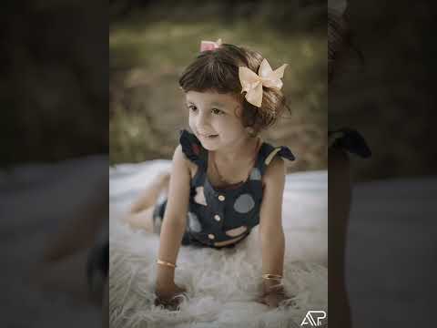 3 year Girl Baby outdoor Photo shoot Ideas | Outdoor Photo shoot | Kids photo shoot